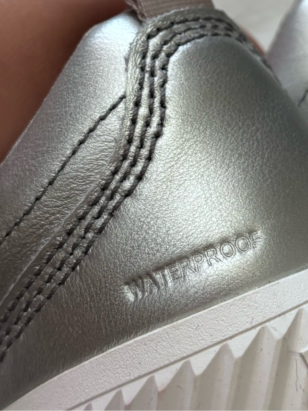 Sorel Metallic Platform Waterproof Sneakers - Picture 10 of 11